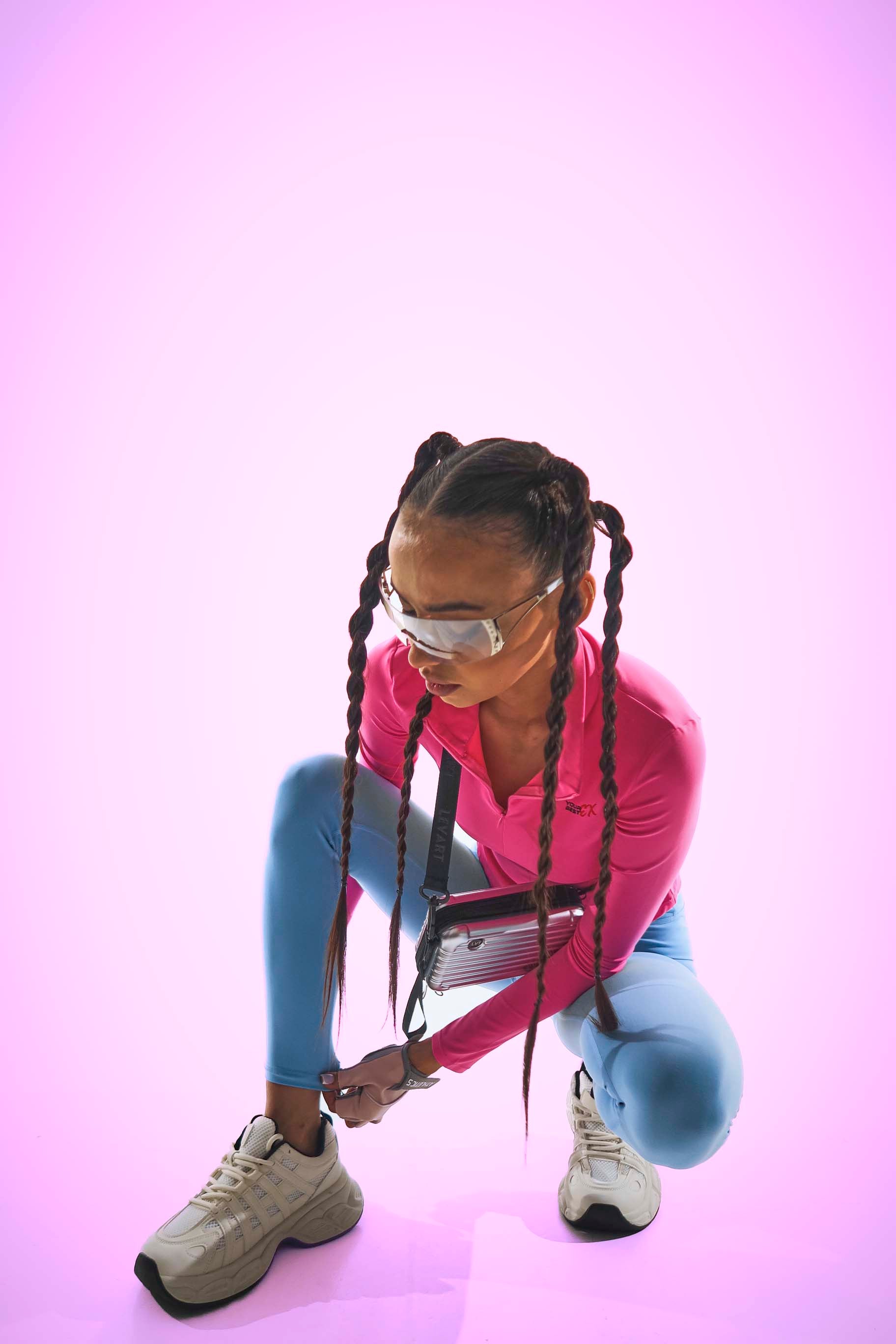 ZipFlex Pink Longsleeve
