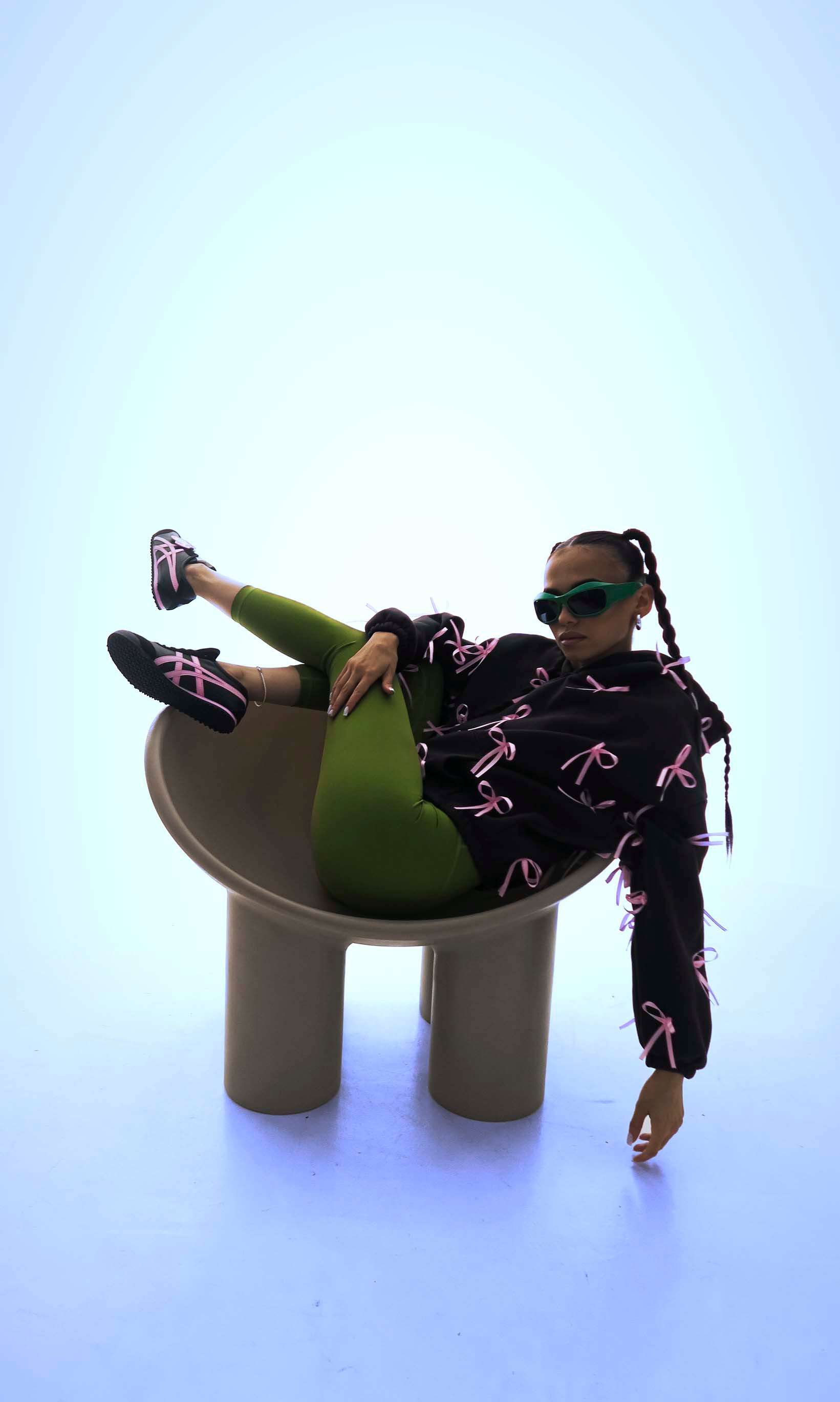 Virela Green Leggings