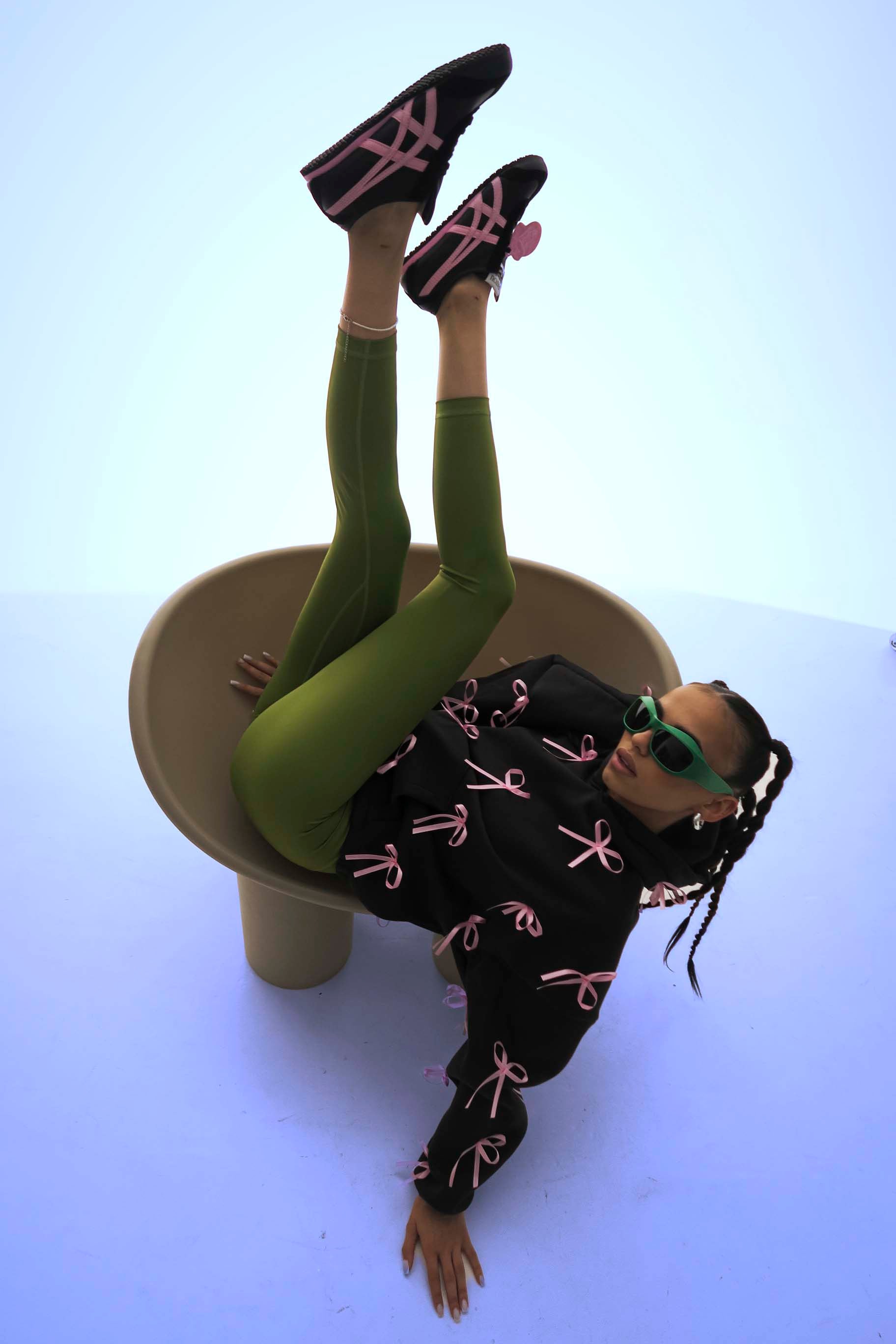 Virela Green Leggings