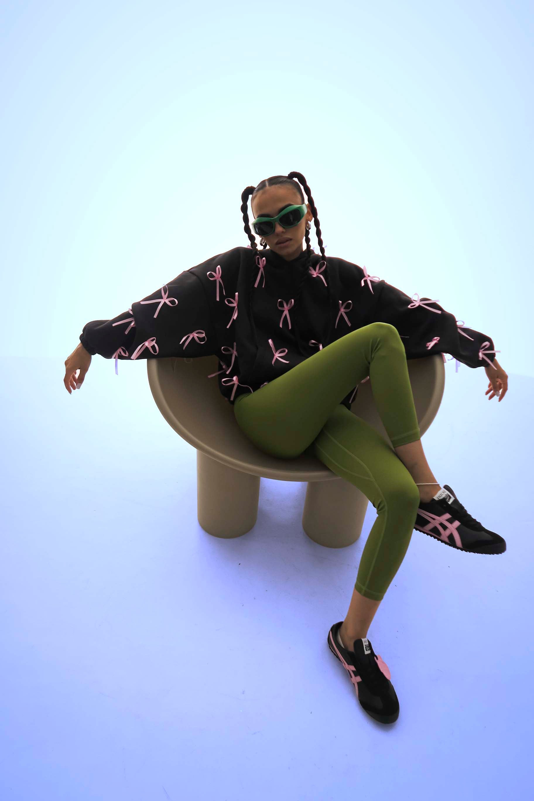 Virela Green Leggings