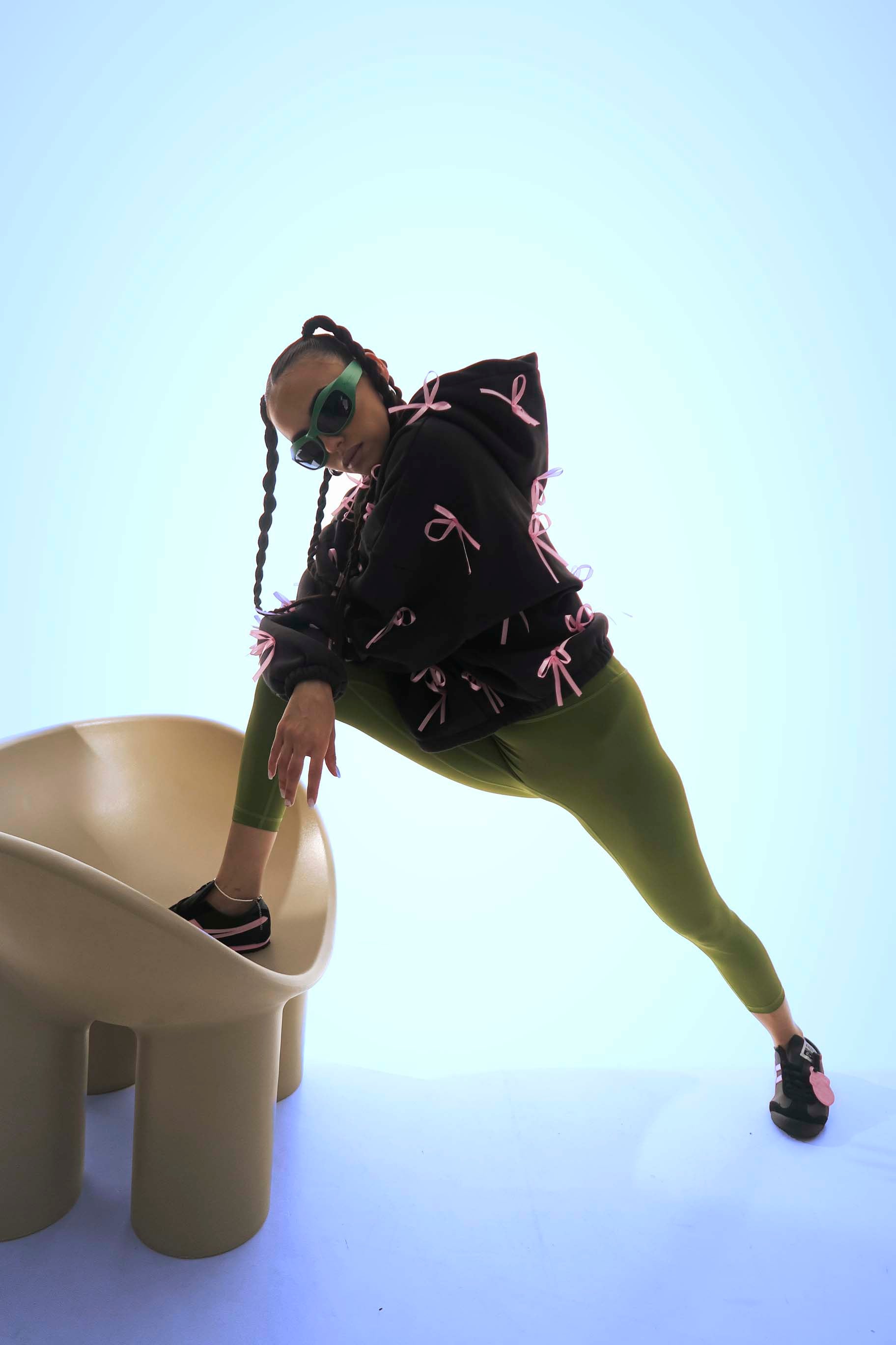 Virela Green Leggings