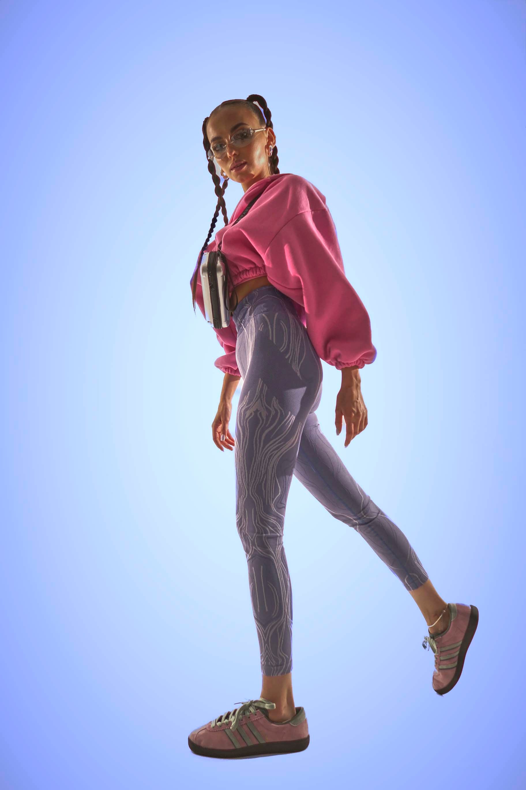 LumoFit Blue Leggings