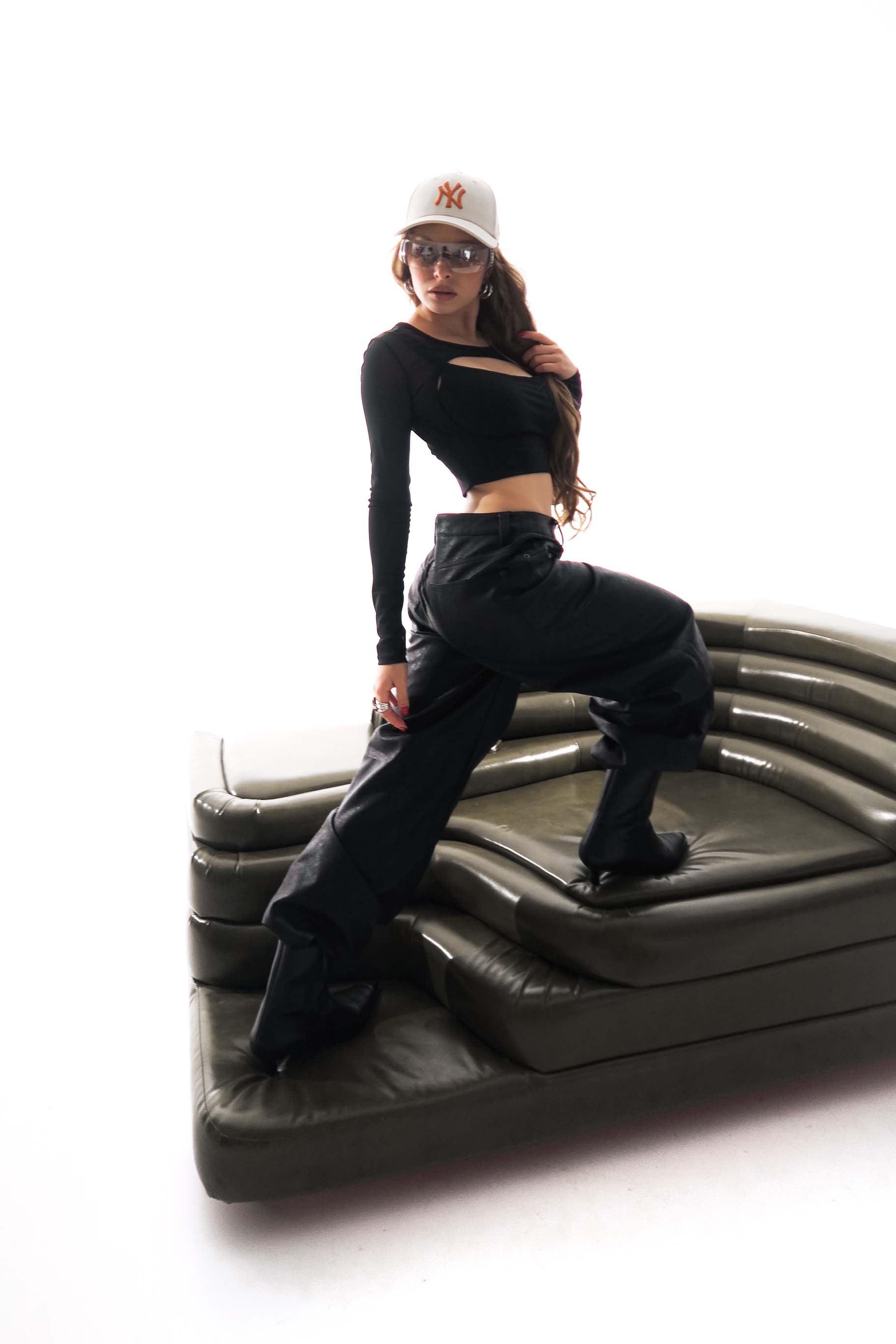 AirSculpt Mesh Cutout Top