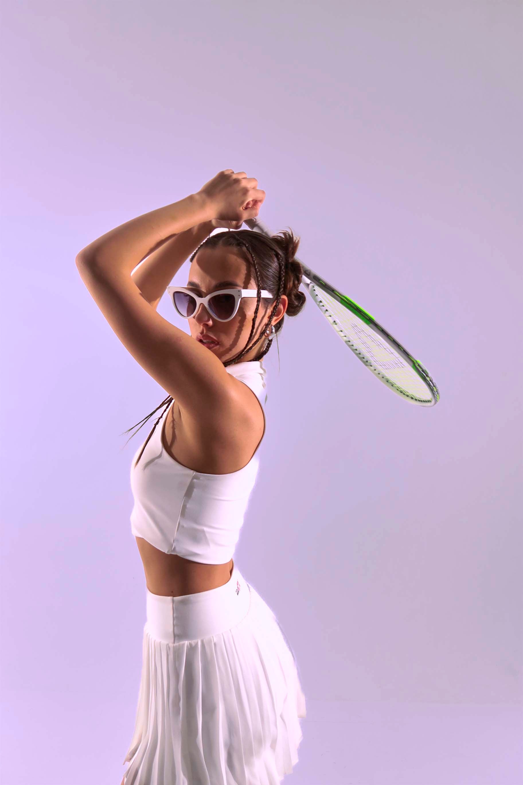 SwiftFlex White Skirt