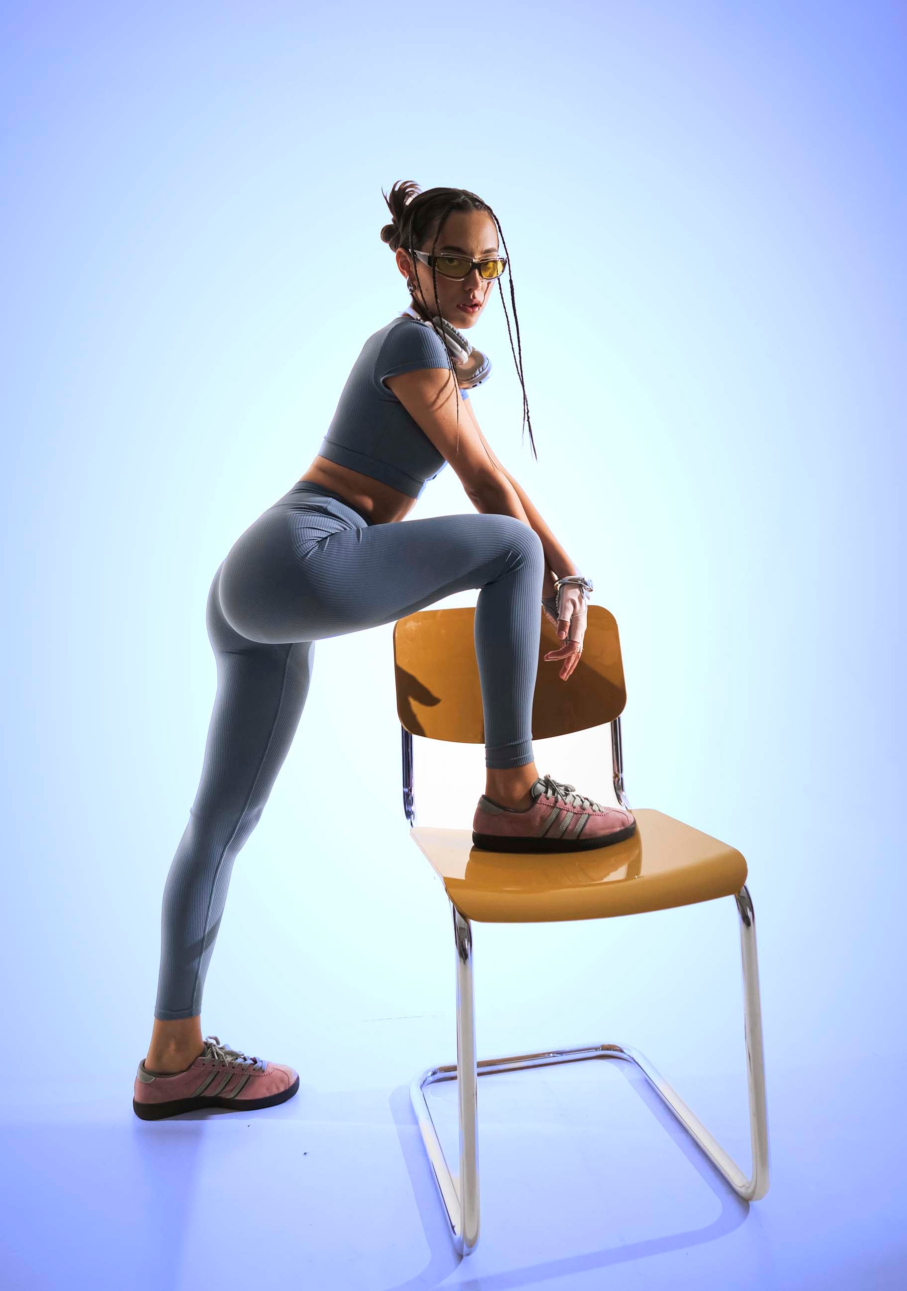 SculptFit Contour Blue Leggings