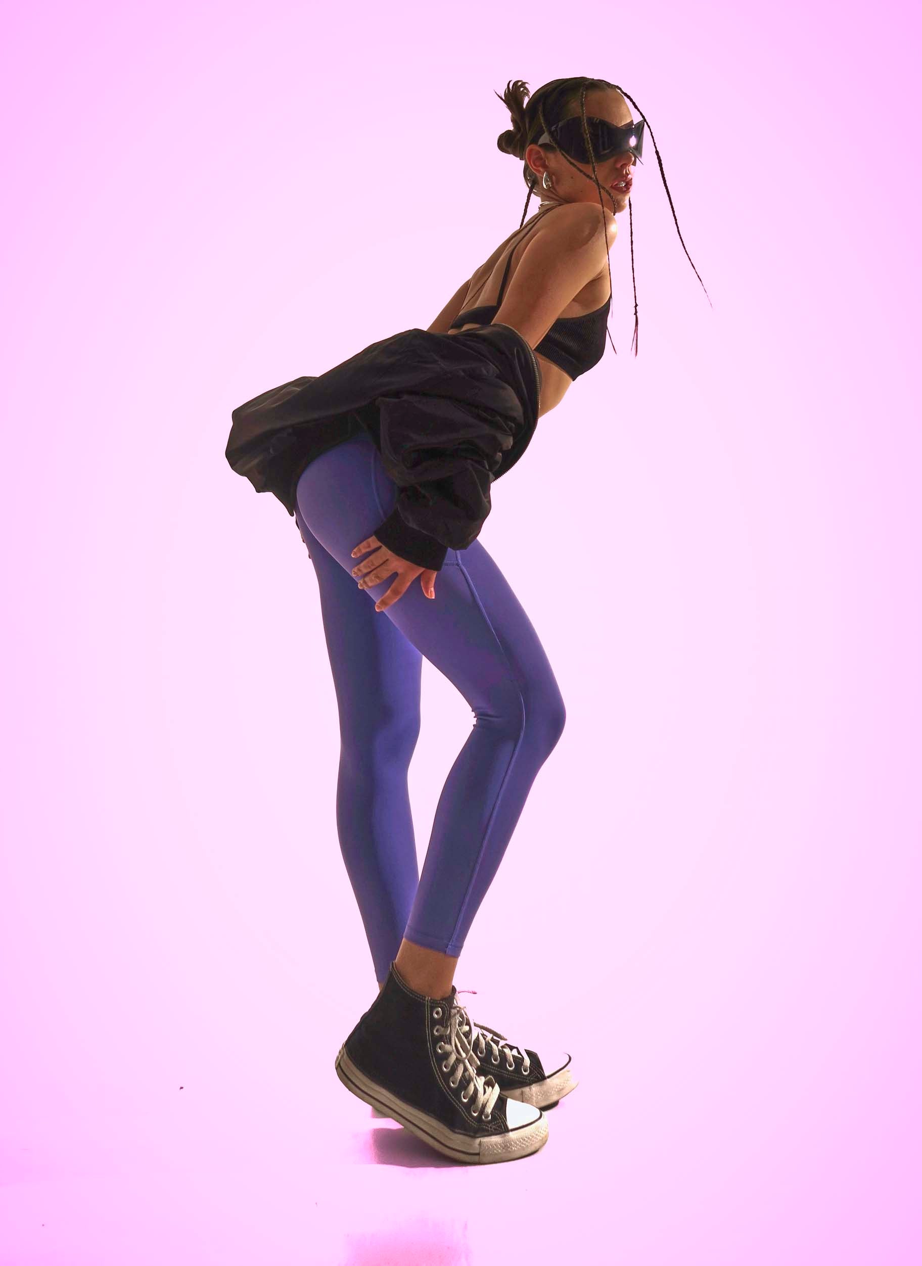 PeachLift High-Waist Purple Leggings