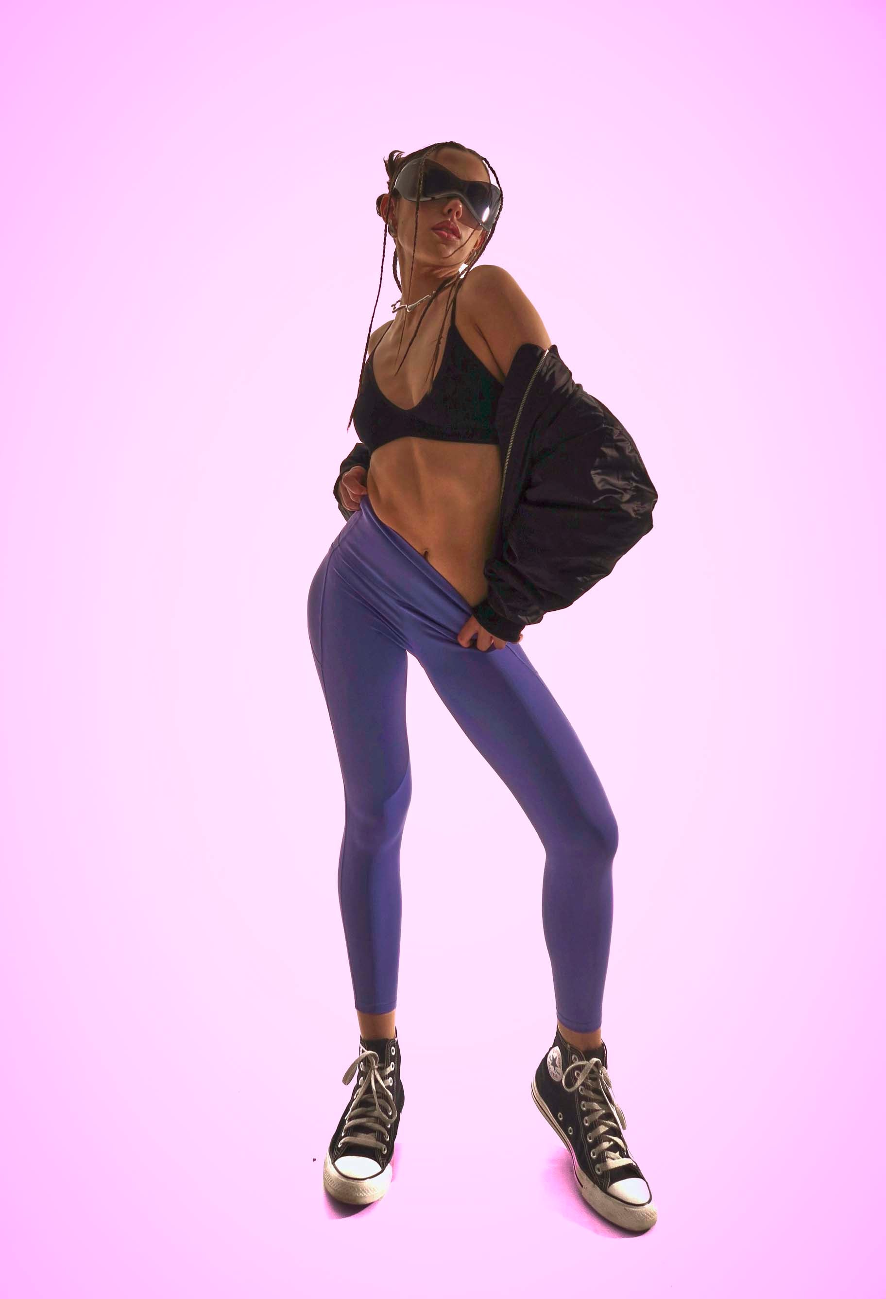 PeachLift High-Waist Purple Leggings