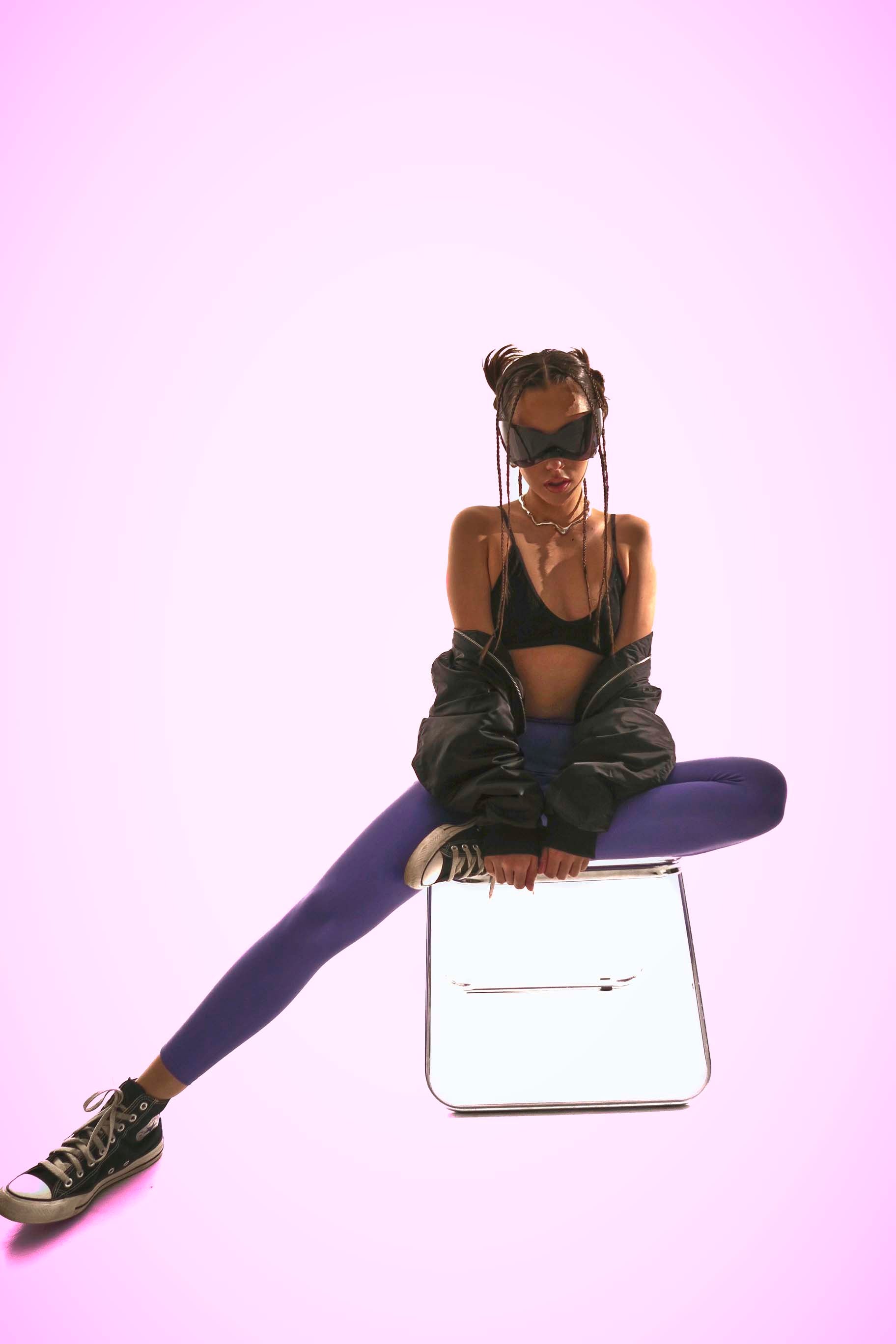 PeachLift High-Waist Purple Leggings