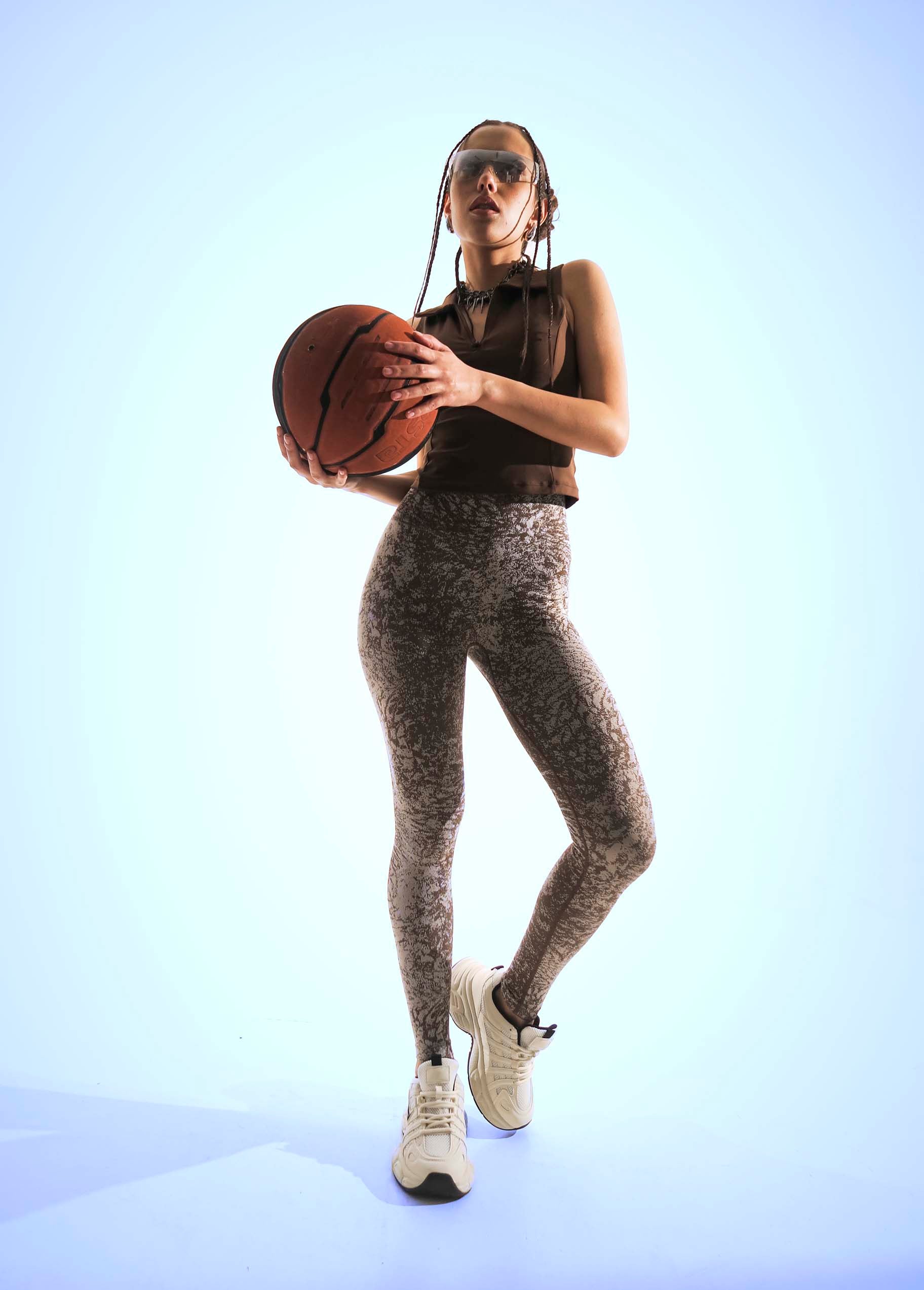 Evolva Brown Leggings