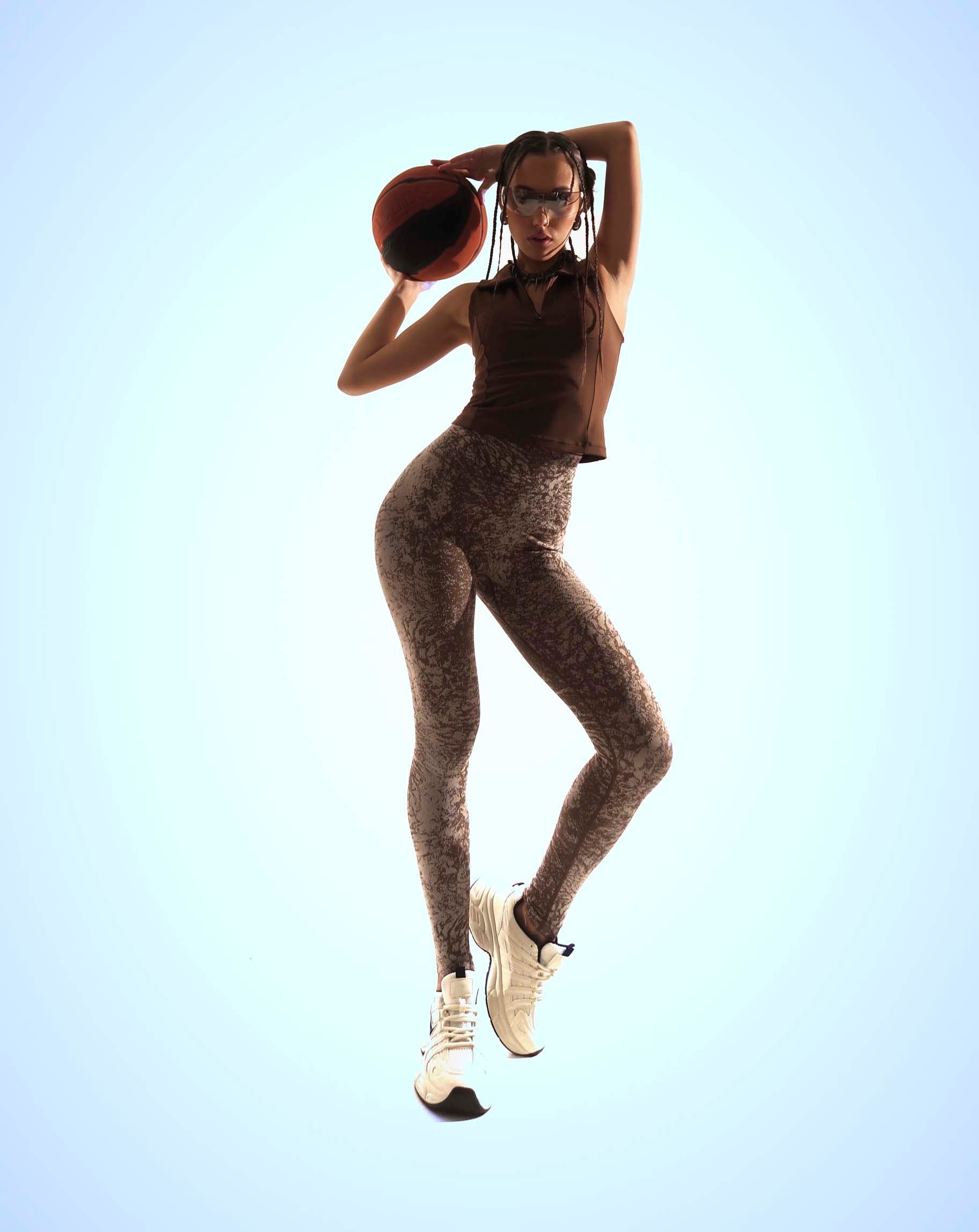 Evolva Brown Leggings