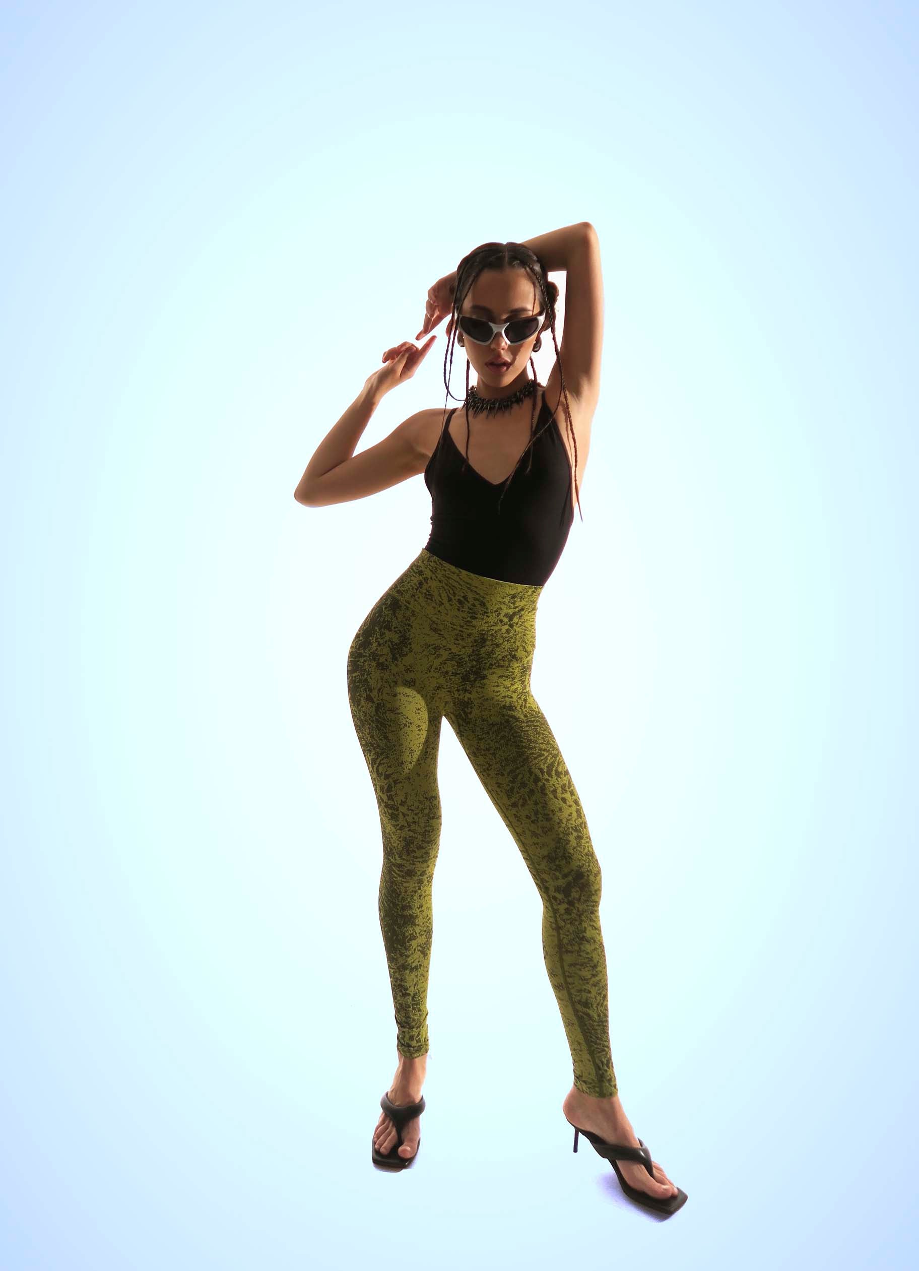 Evolva Green Leggings