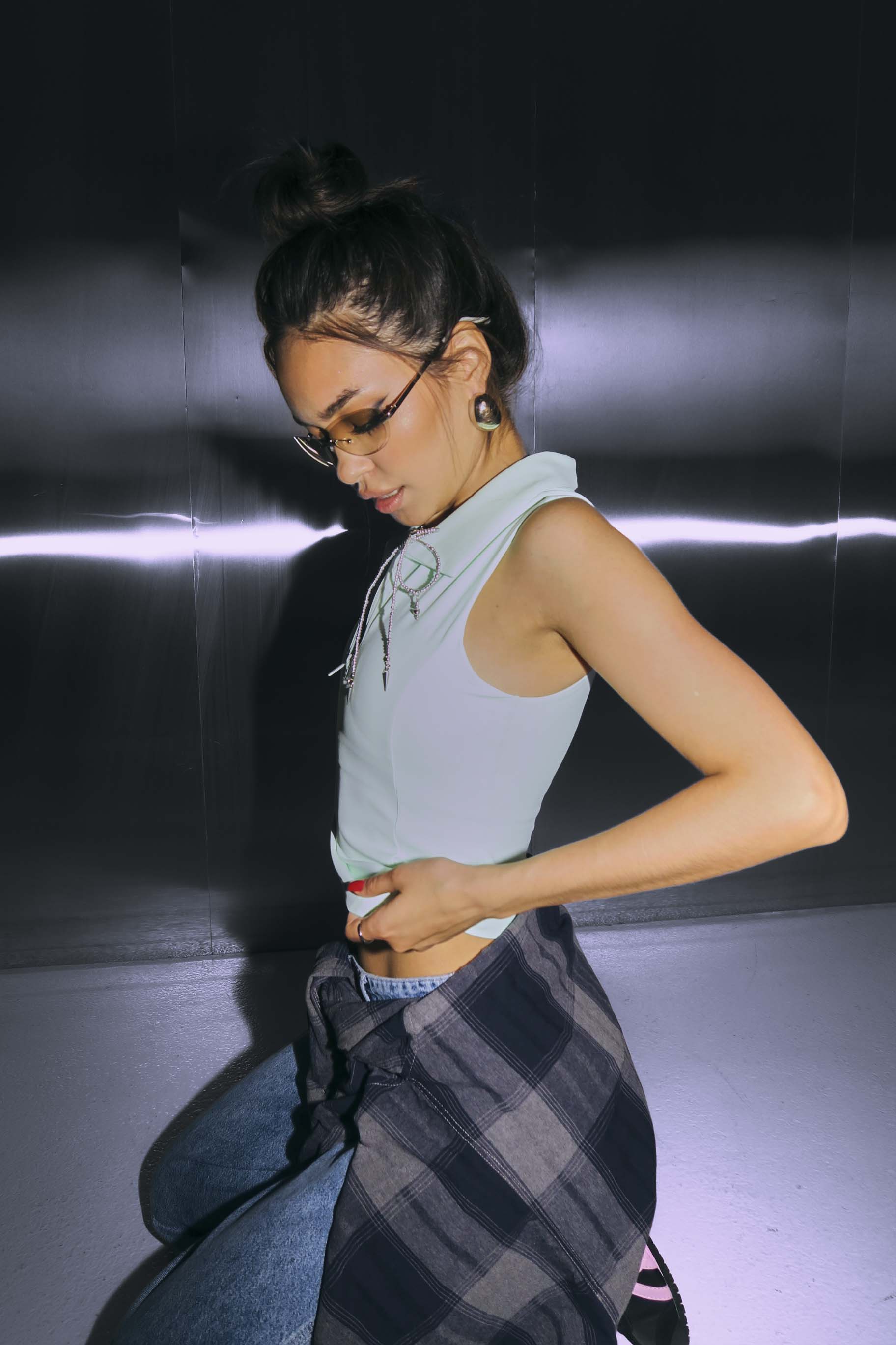 Veyla Tank Green Top