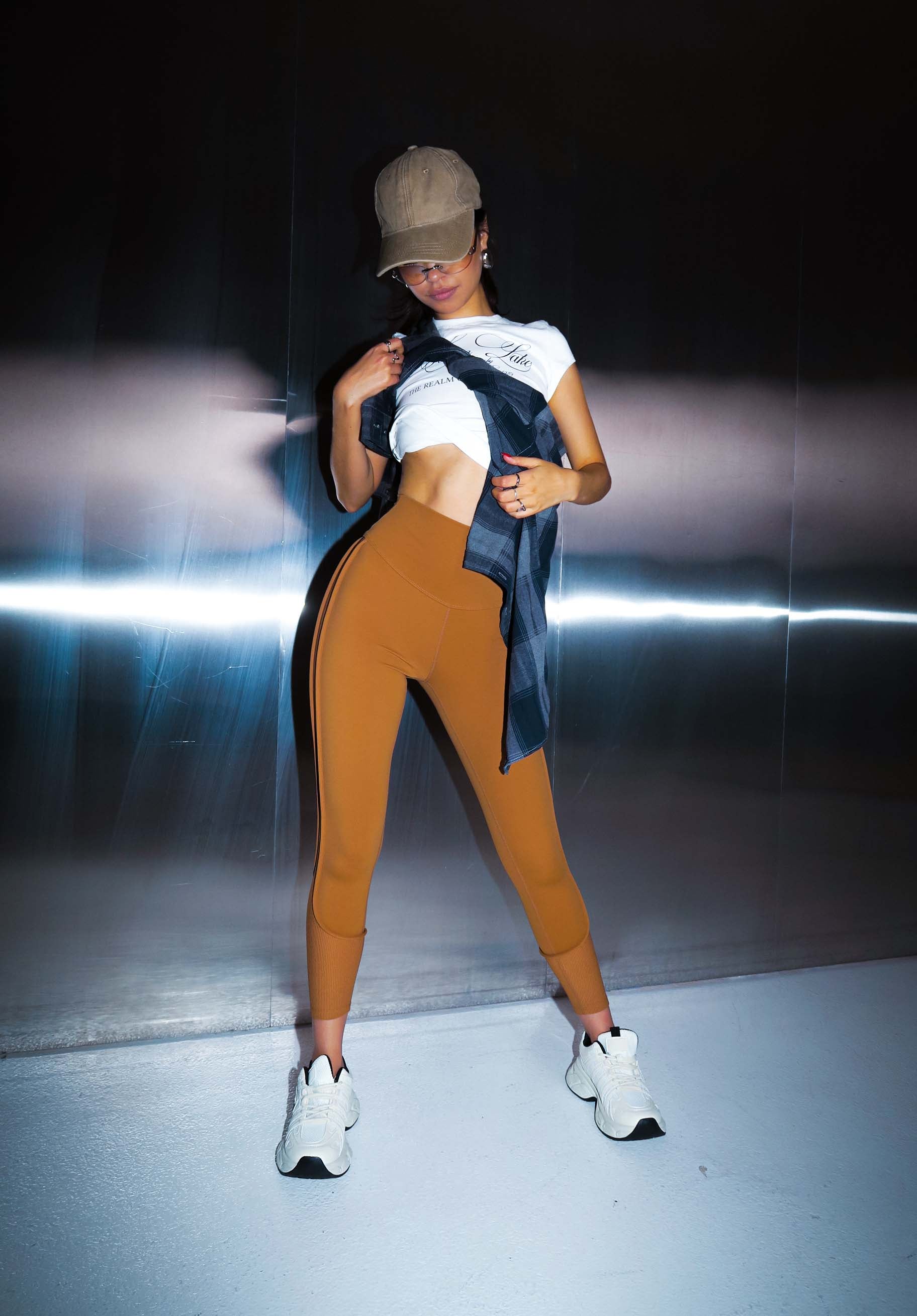 ContourFlex Brown Leggings