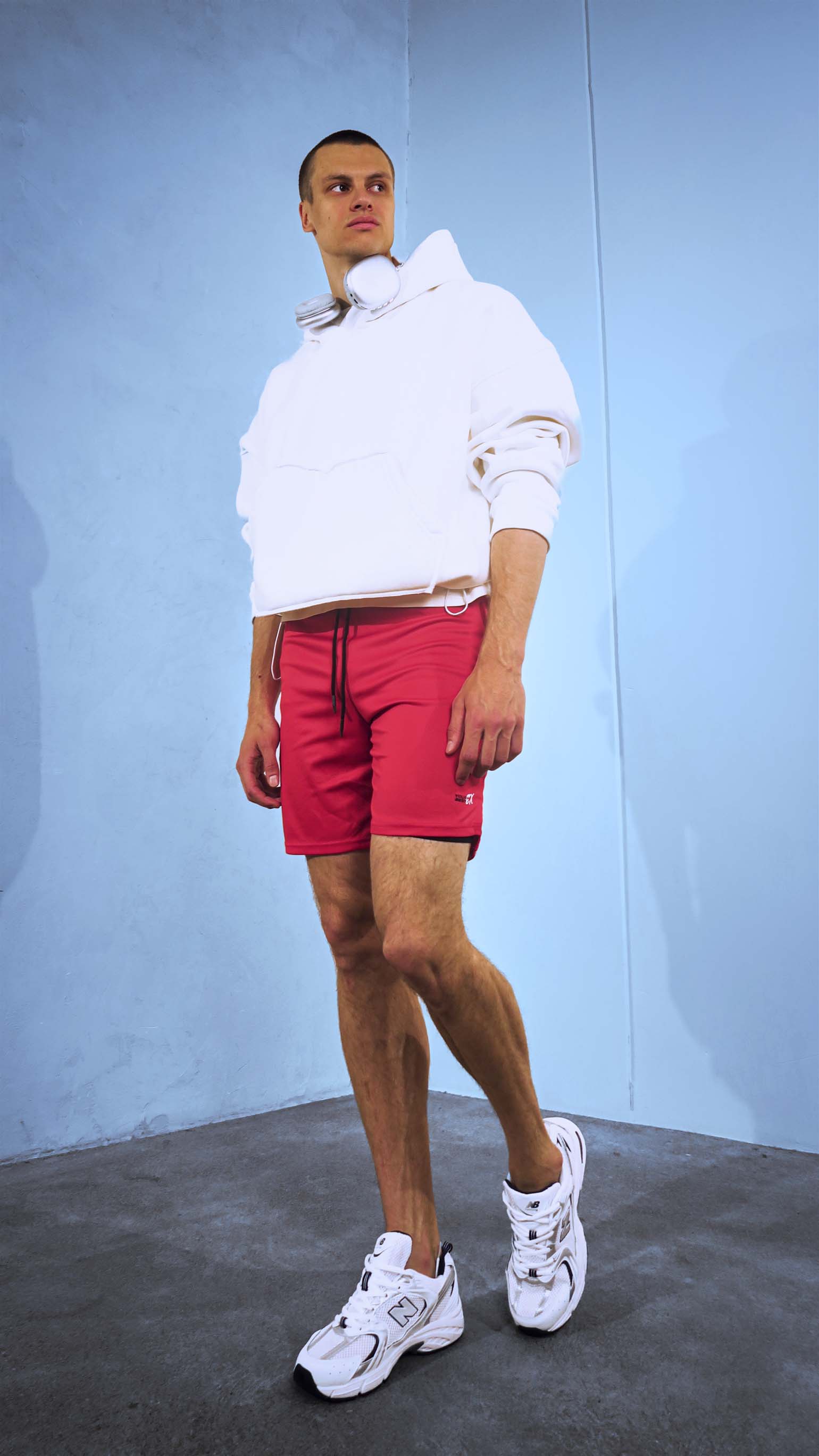 MotionCore Summer Red Shorts