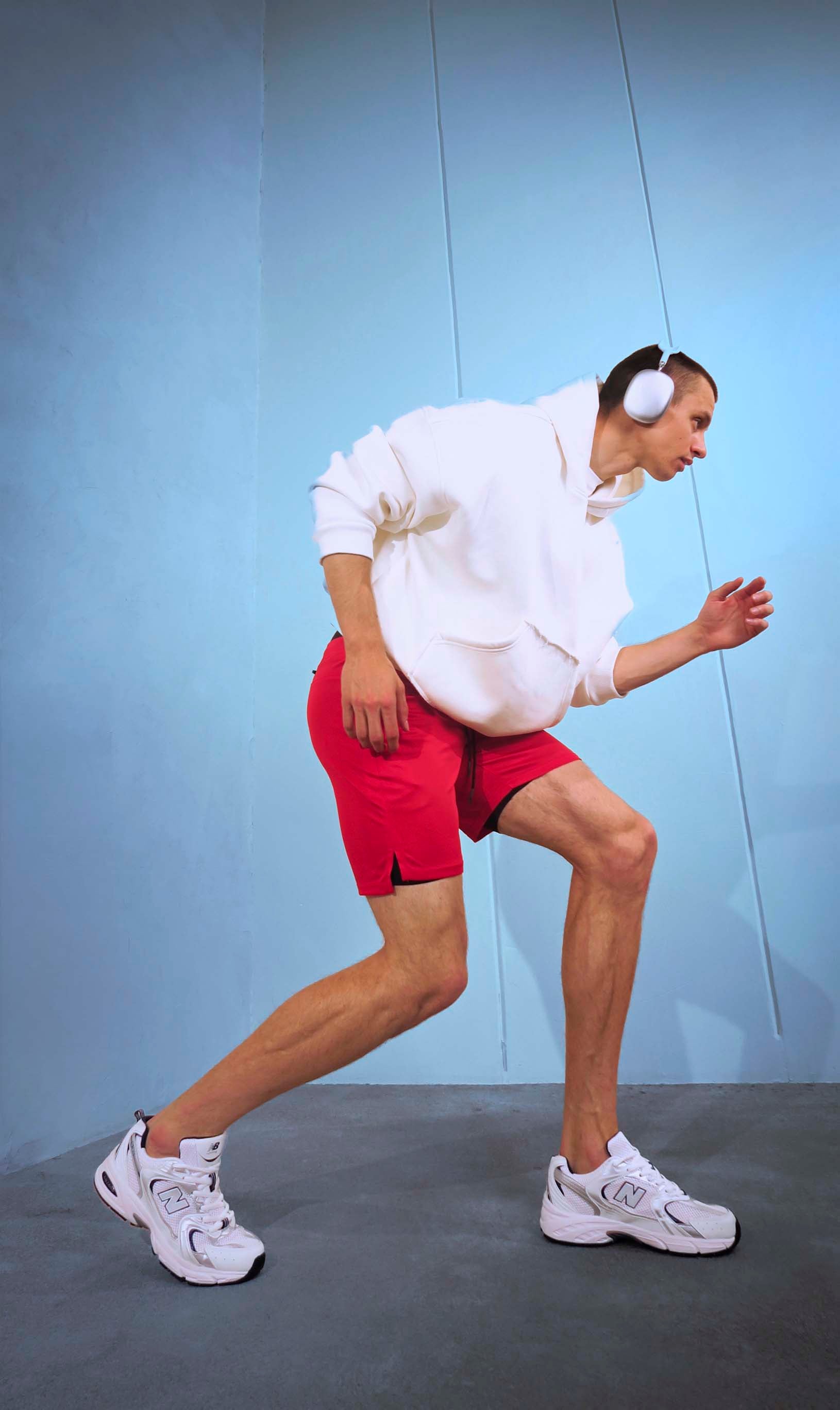 MotionCore Summer Red Shorts