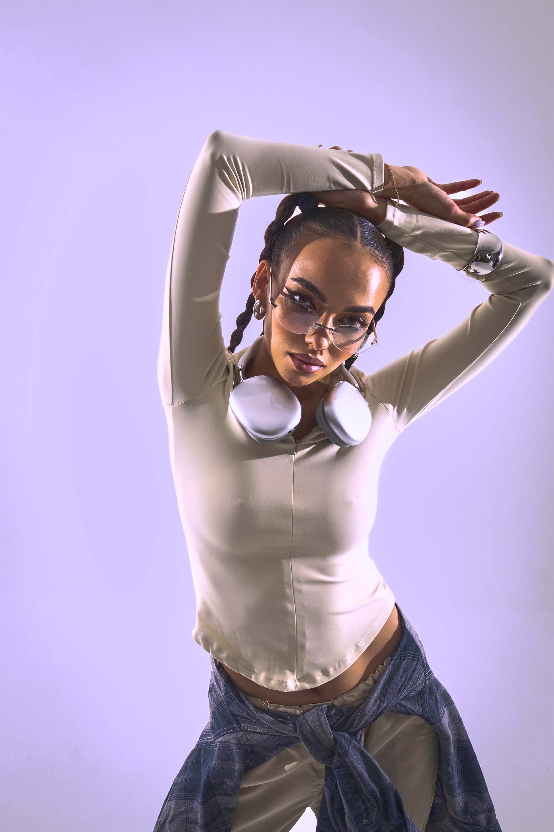 ZipFlex Beige Longsleeve