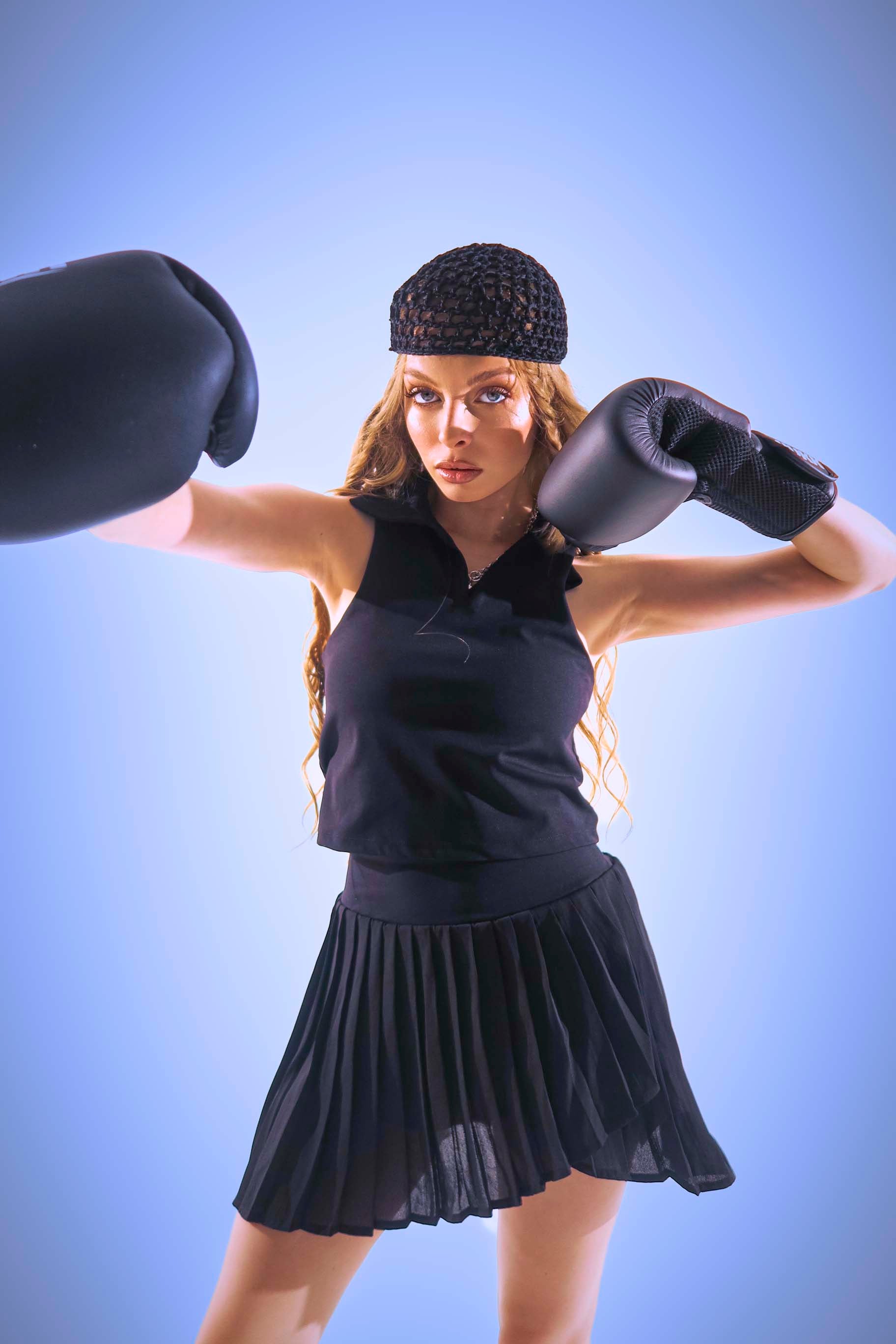SwiftFlex Black Skirt
