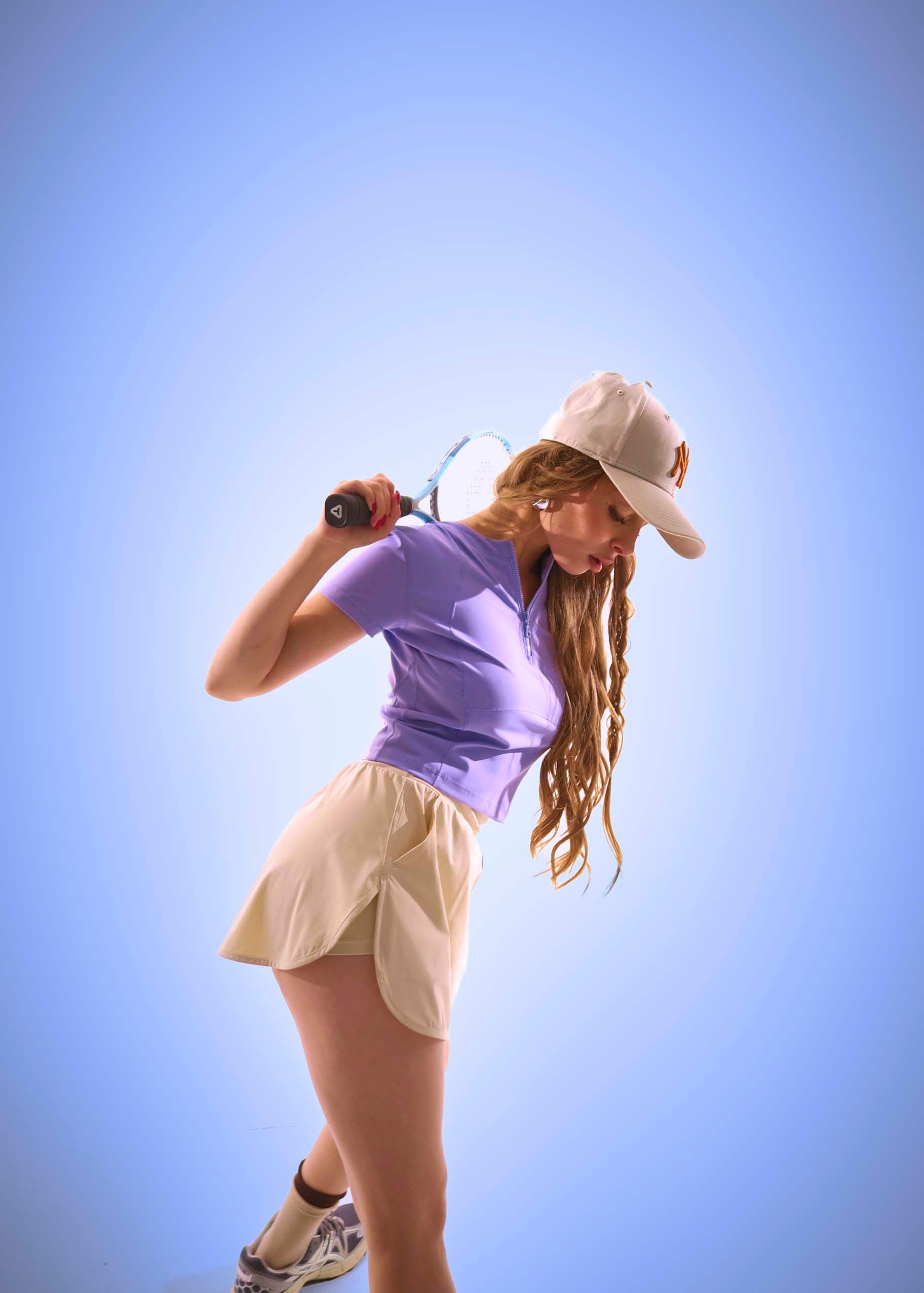 AceCurve Tennis Beige Skirt