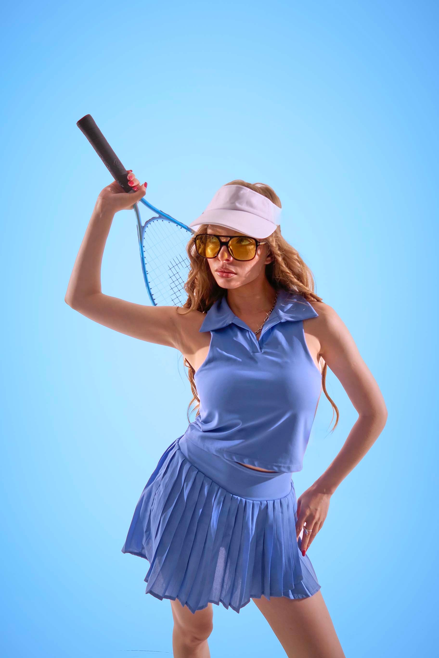 SwiftFlex Blue Skirt